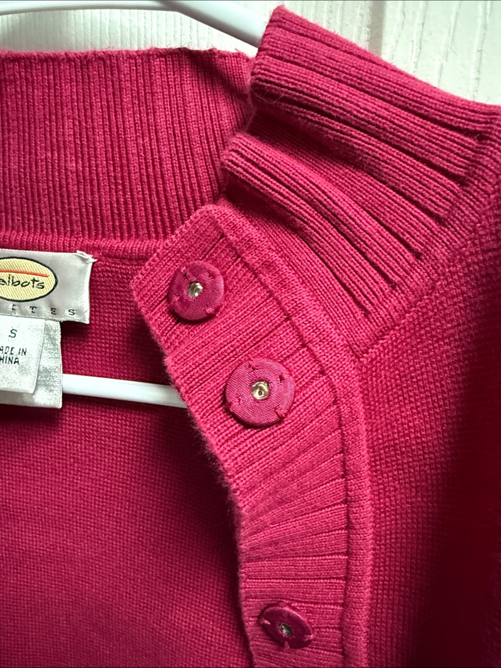 Talbots Snap Front Cardigan - Picture 4 of 7